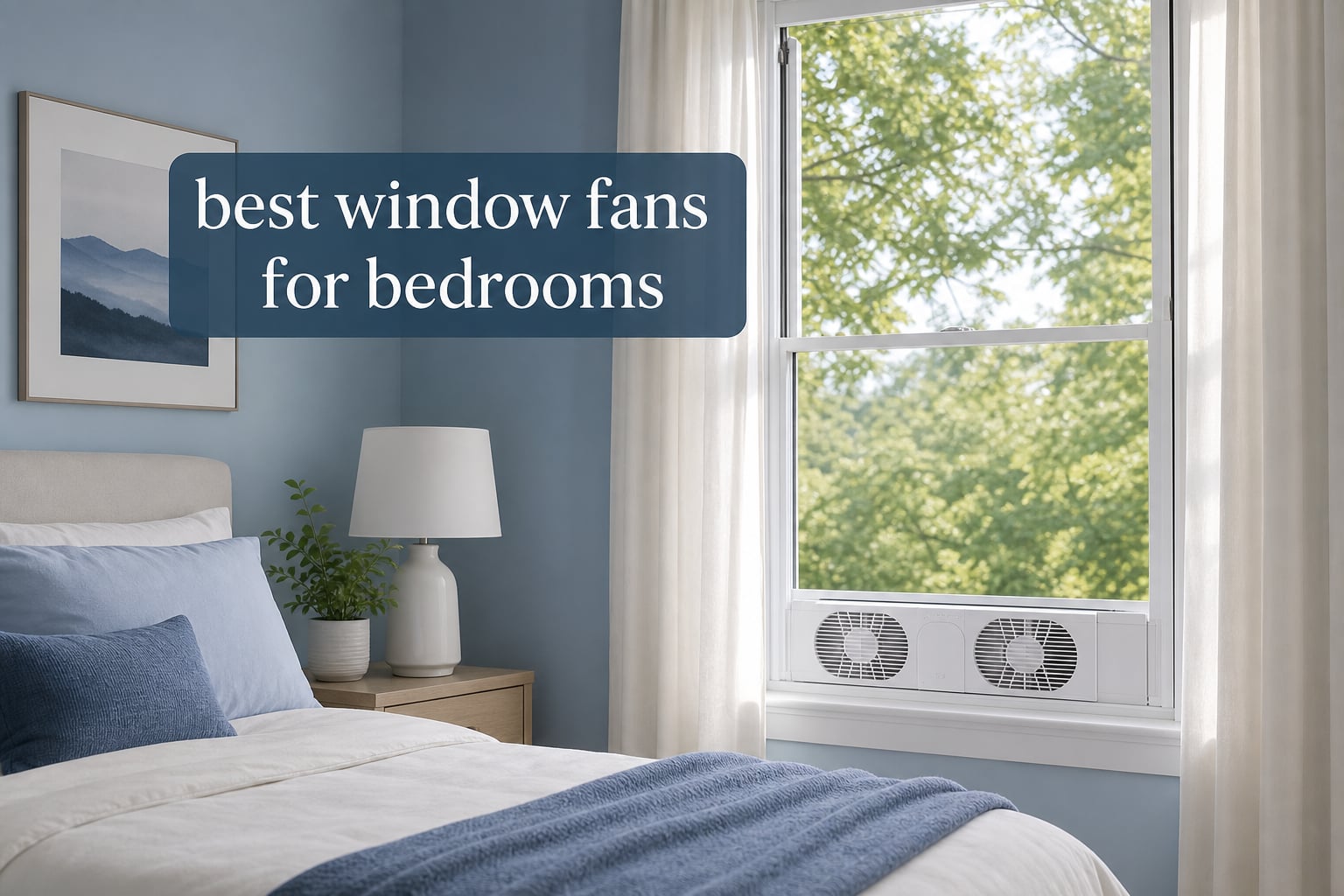 best window fans for bedrooms
