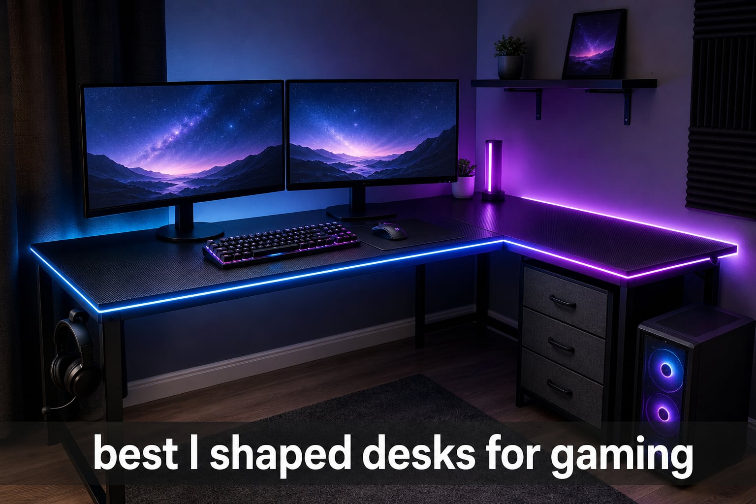best l shaped desks for gaming