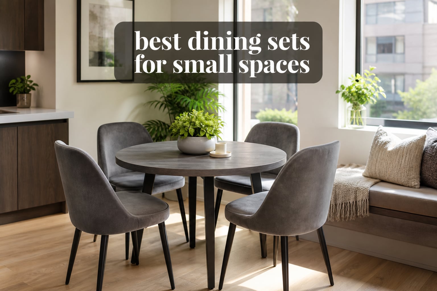 best dining sets for small spaces