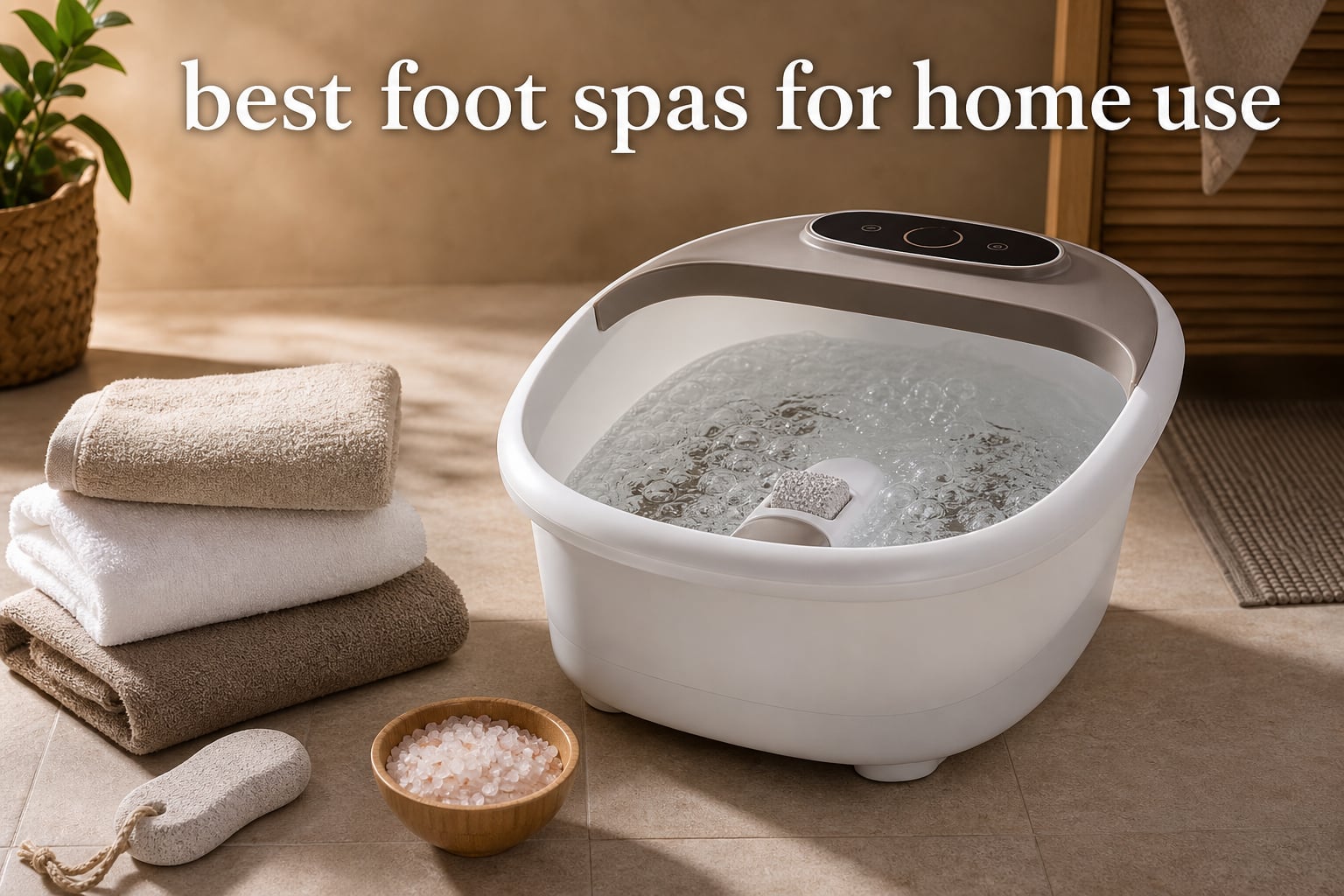 best foot spas for home use