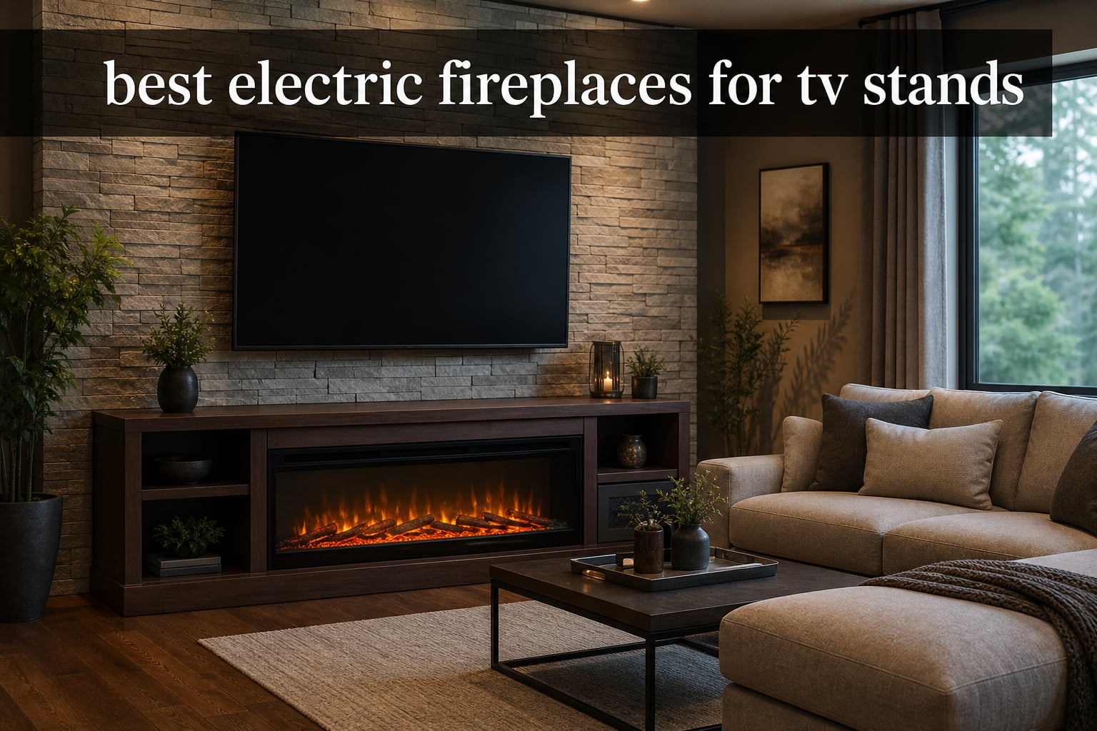 best electric fireplaces for tv stands