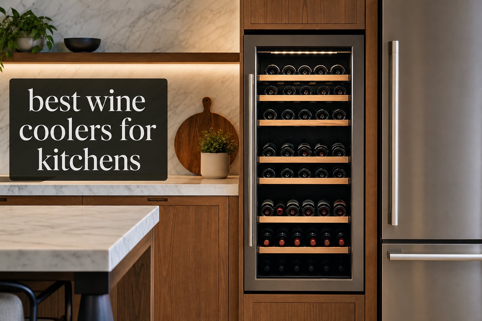 best wine coolers for kitchens
