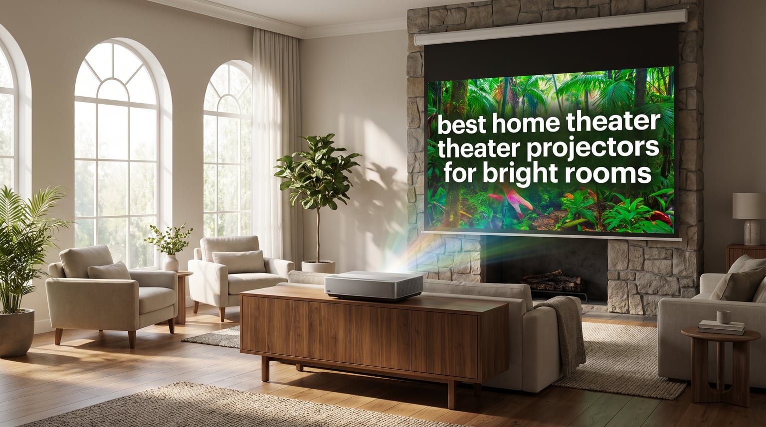 best home theater projectors for bright rooms