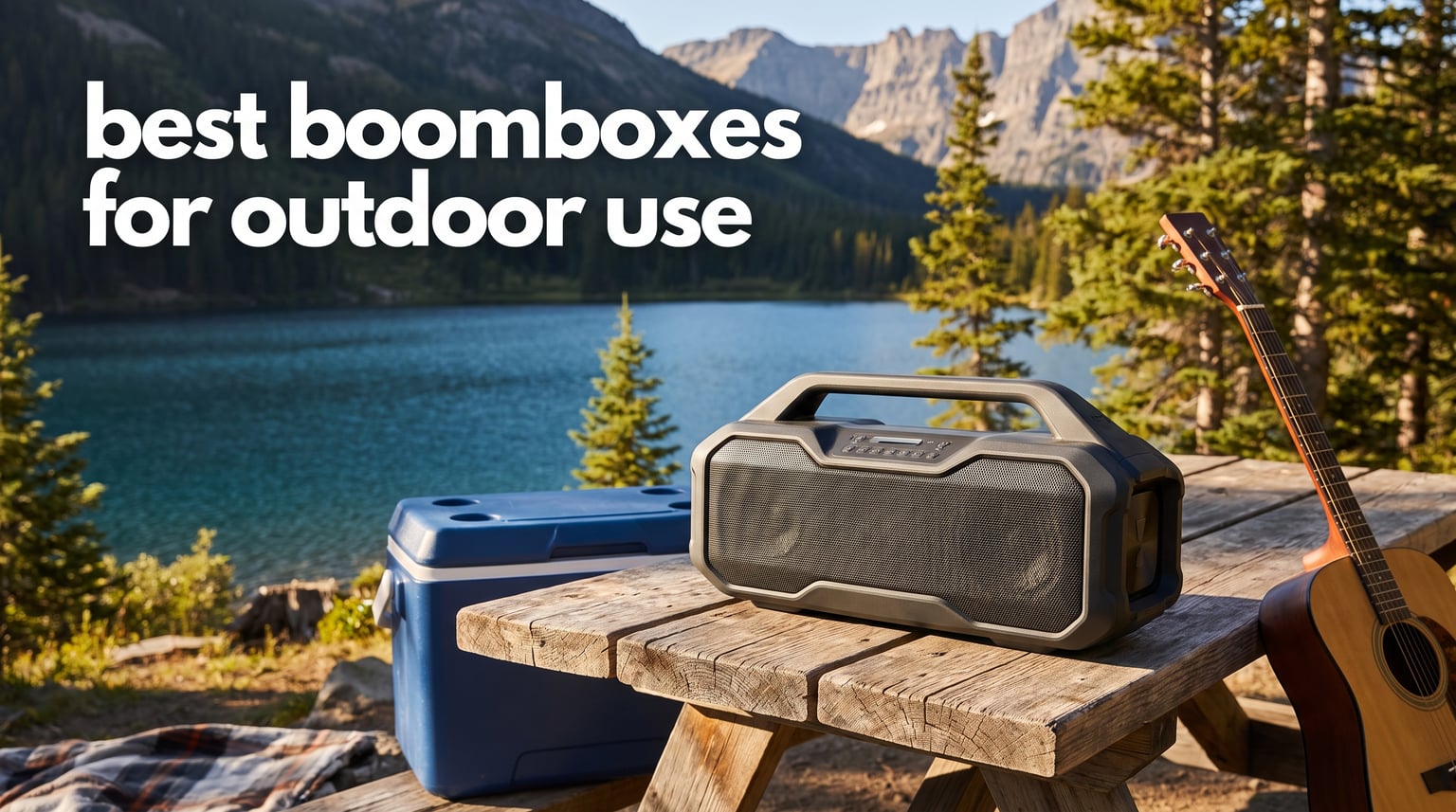 best boomboxes for outdoor use