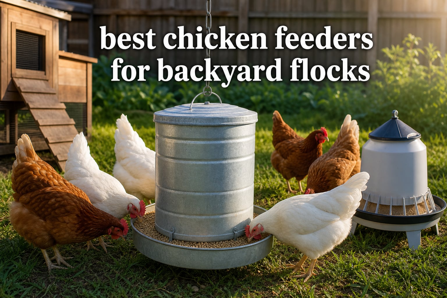 best chicken feeders for backyard flocks