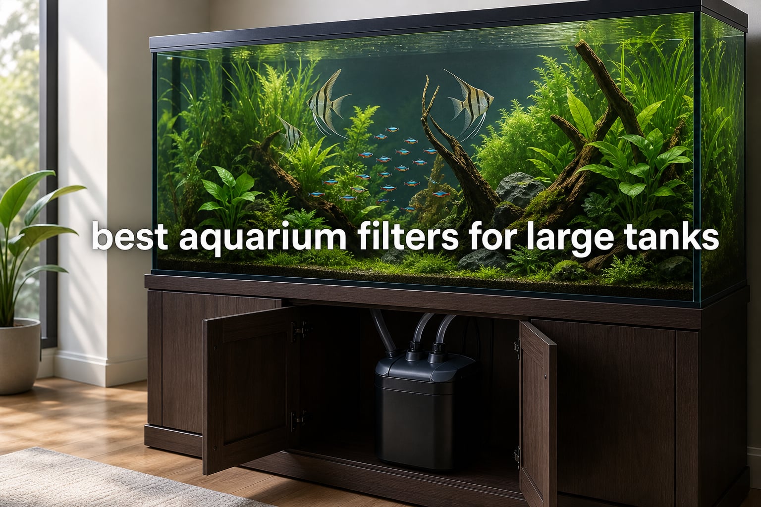 best aquarium filters for large tanks