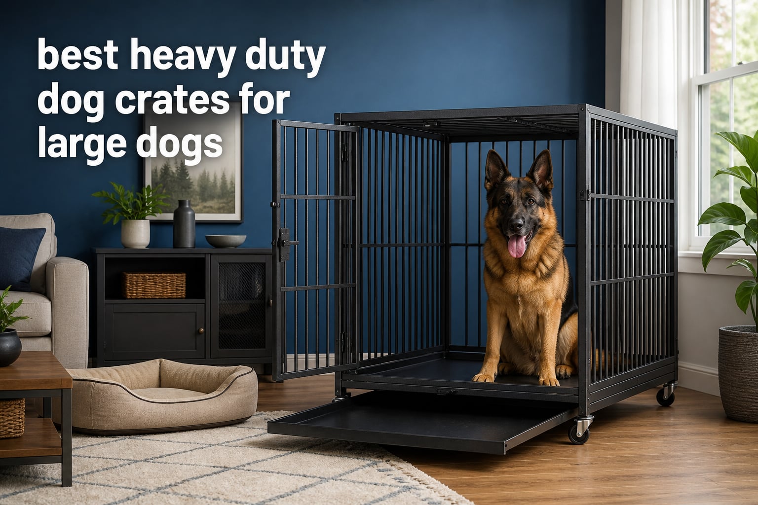 best heavy duty dog crates for large dogs