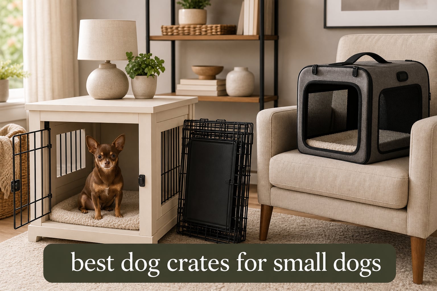 best dog crates for small dogs