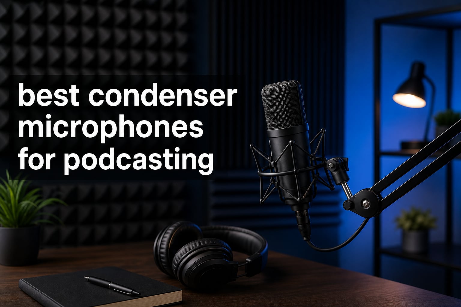 best condenser microphones for podcasting