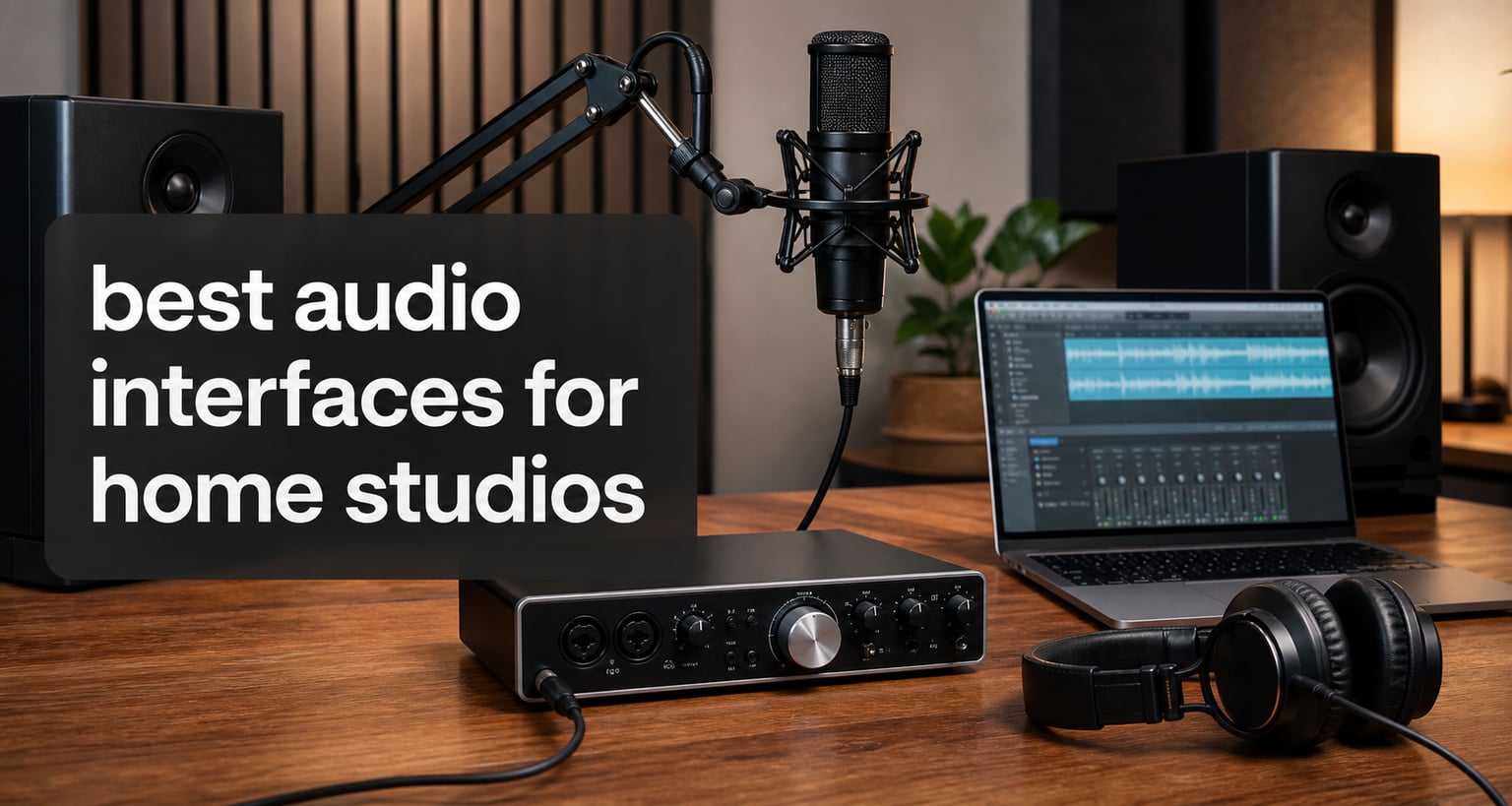 best audio interfaces for home studios