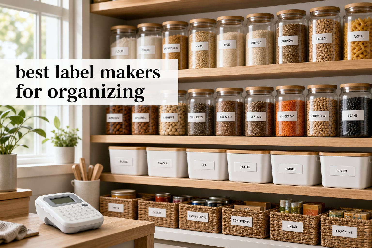 best label makers for organizing