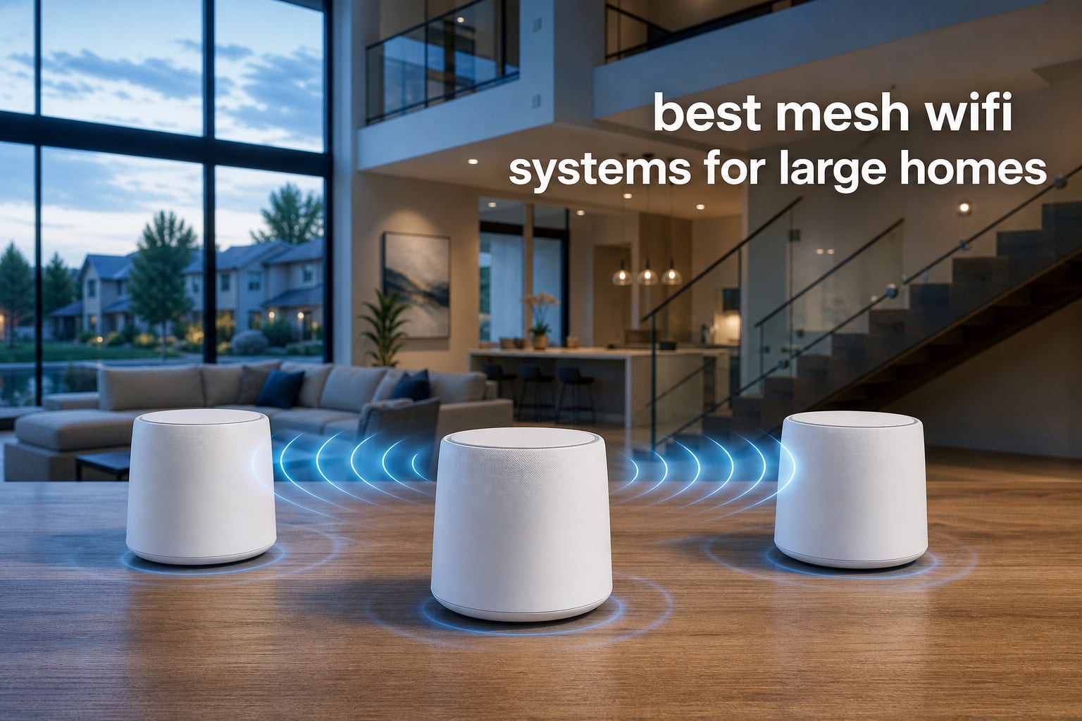 best mesh wifi systems for large homes