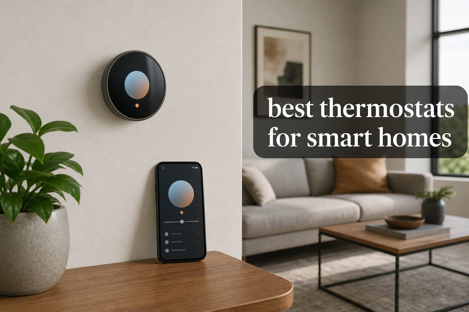best thermostats for smart homes