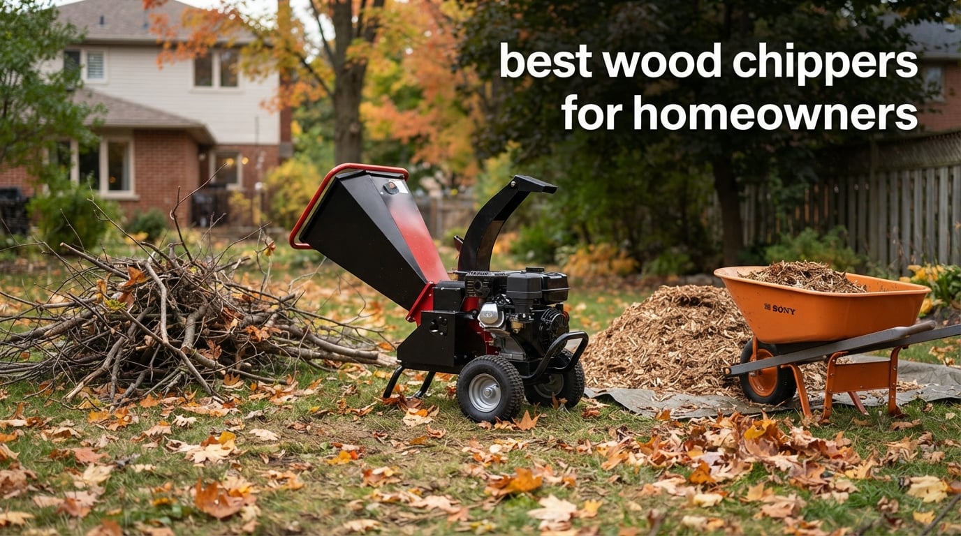 best wood chippers for homeowners