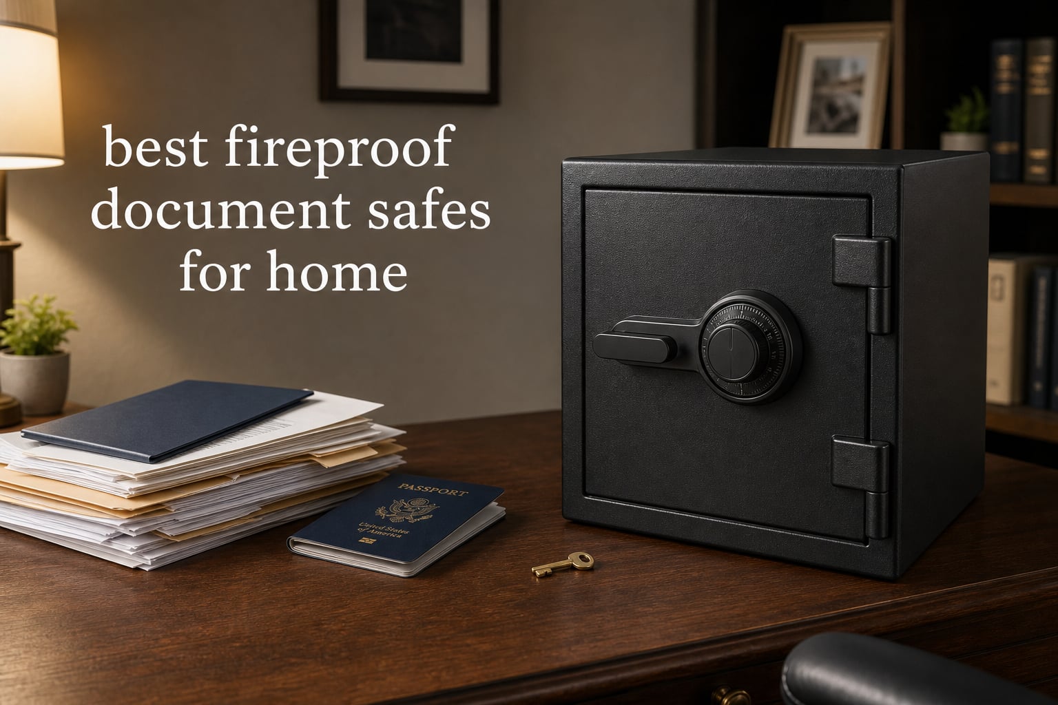best fireproof document safes for home