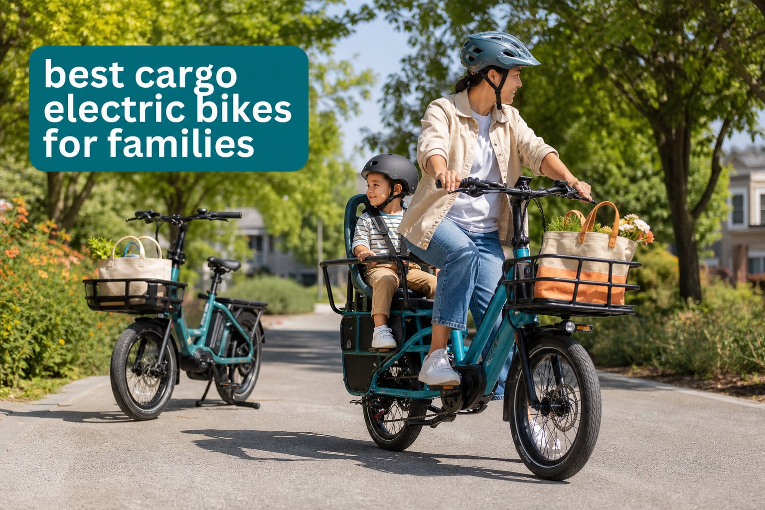 best cargo electric bikes for families
