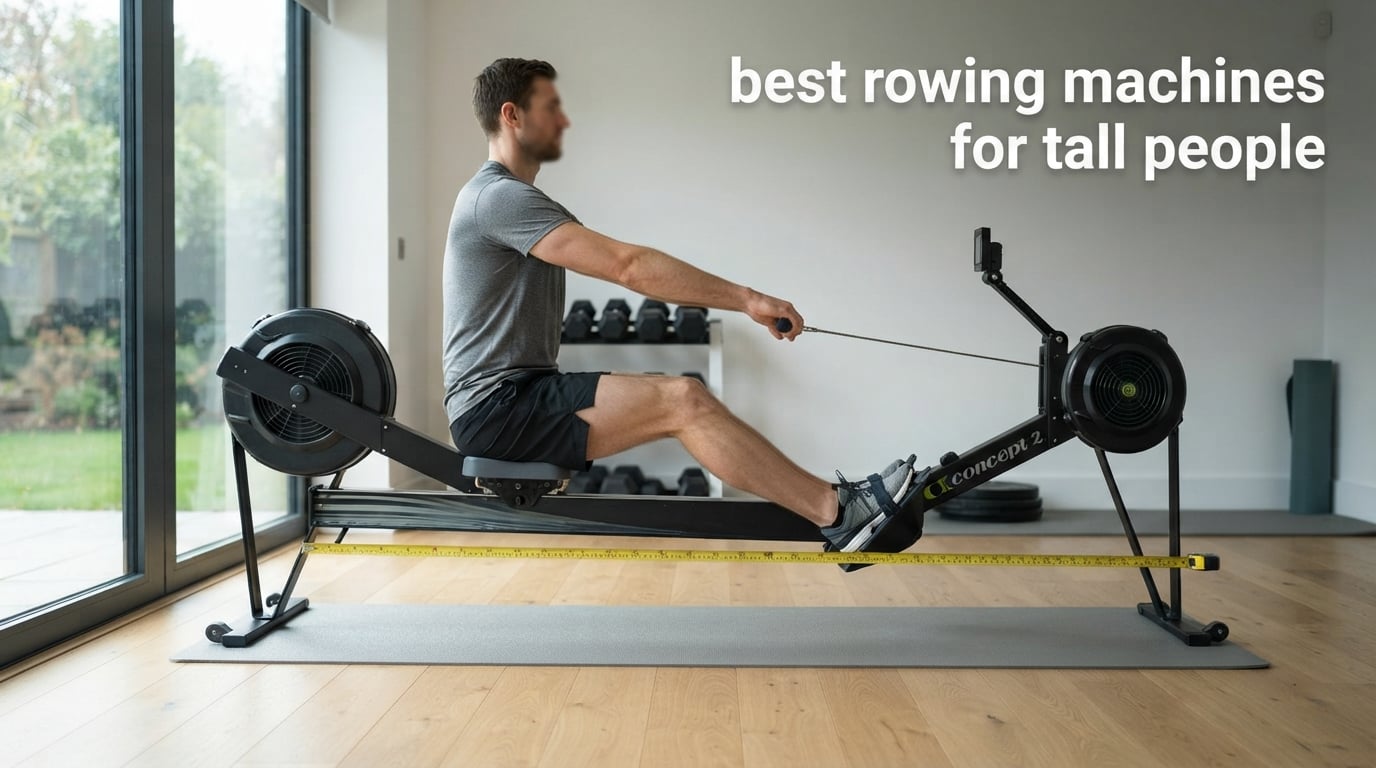 best rowing machines for tall people