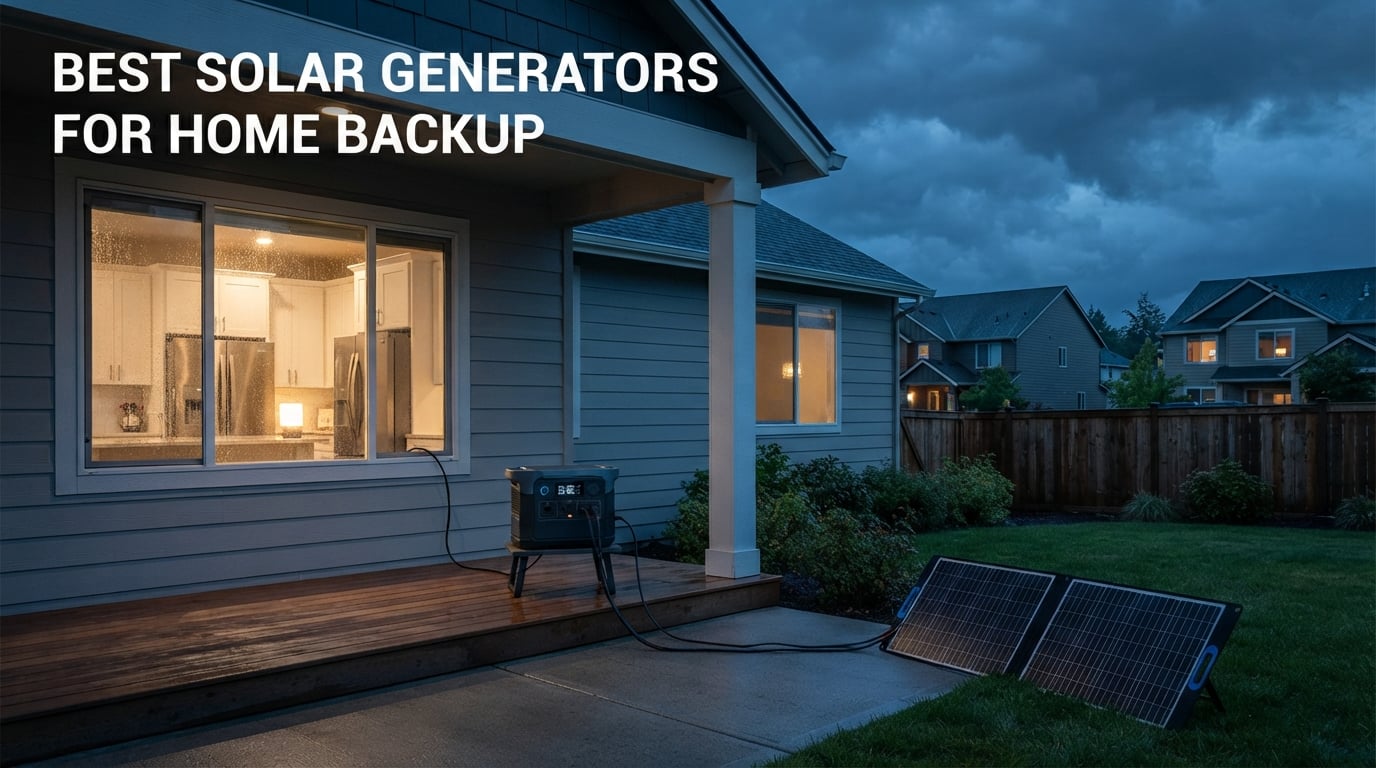 best solar generators for home backup