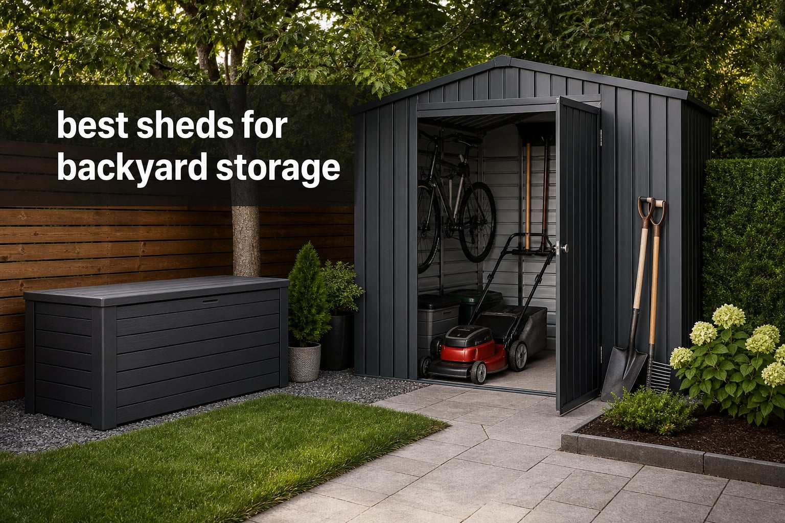 best sheds for backyard storage