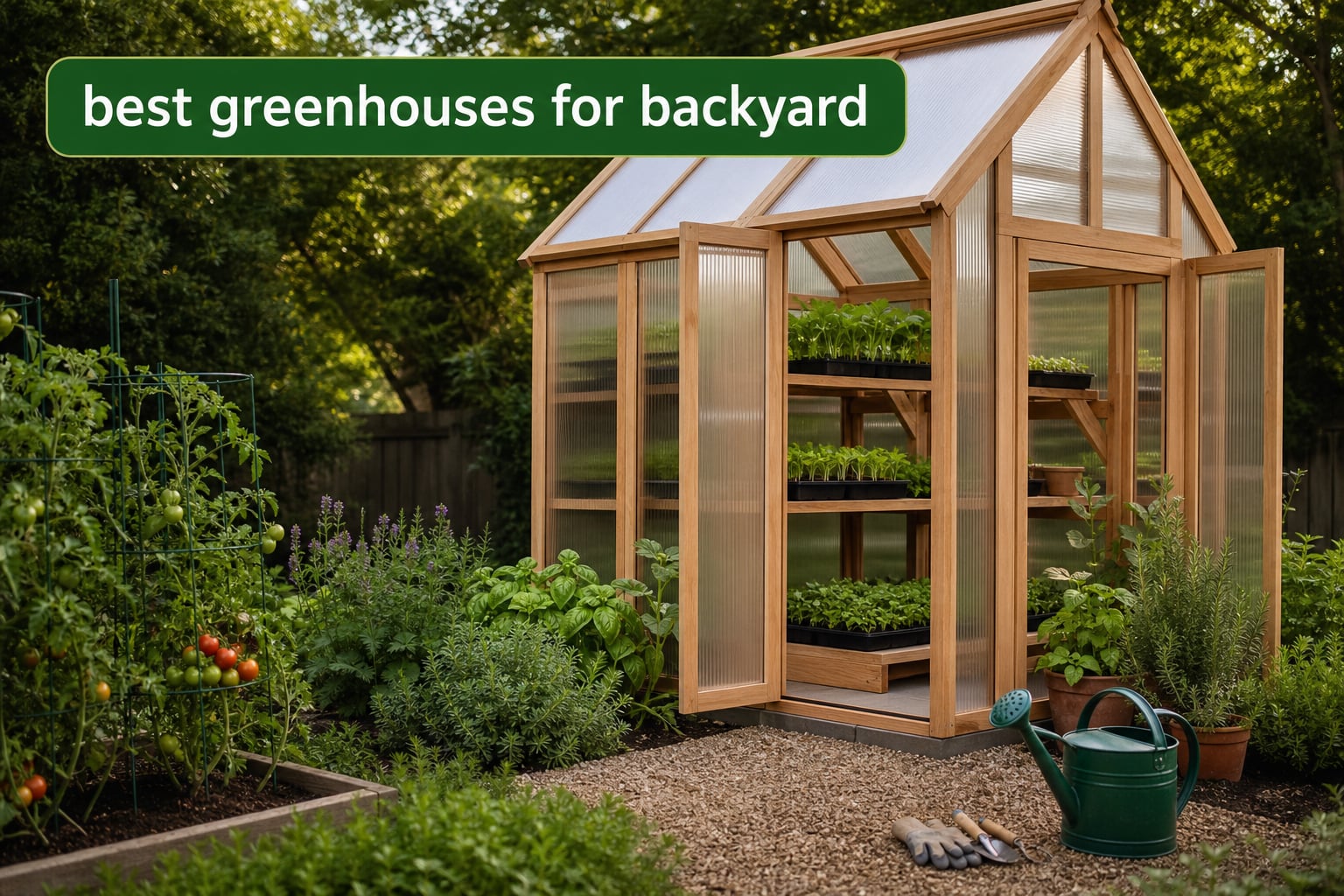 best greenhouses for backyard