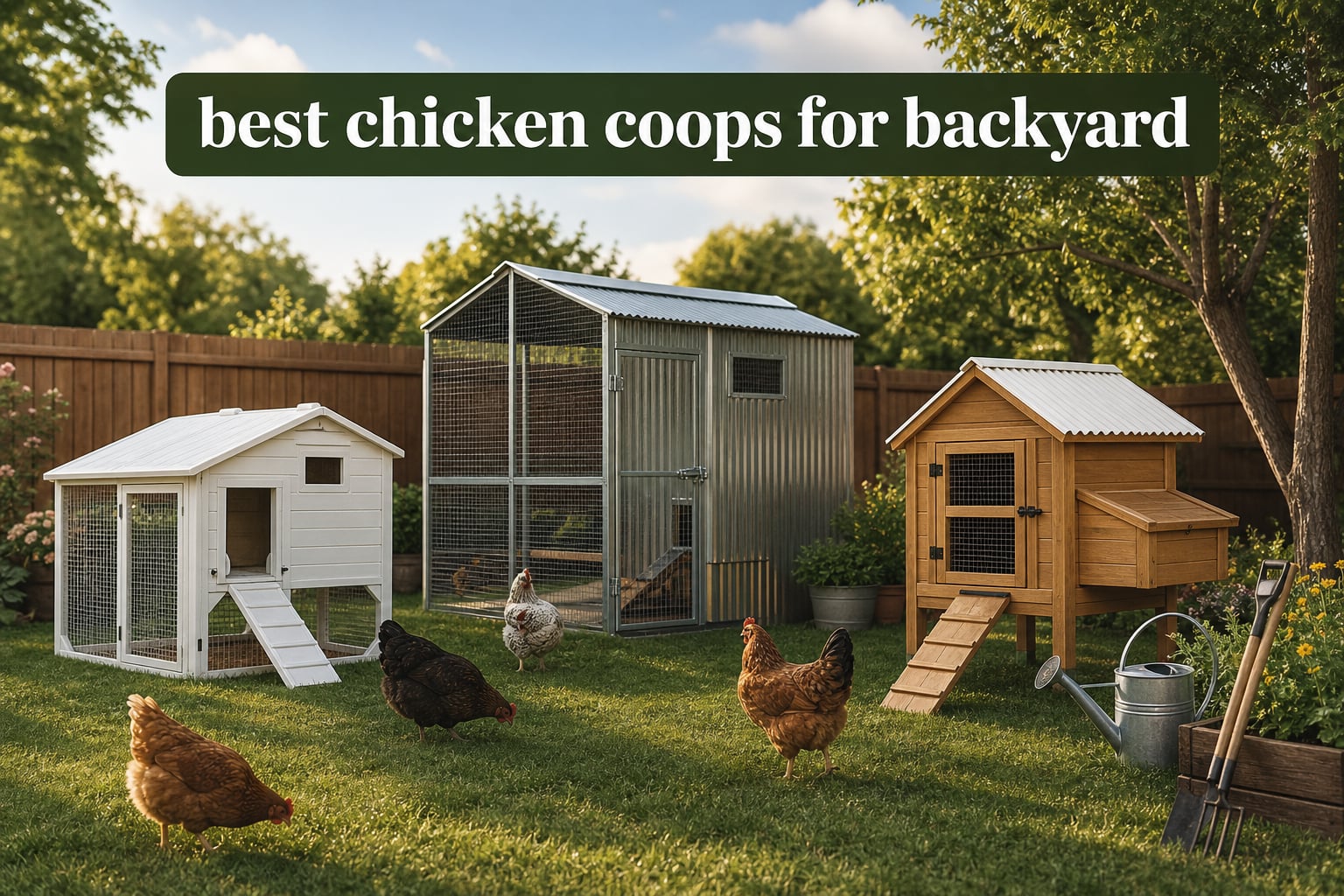best chicken coops for backyard