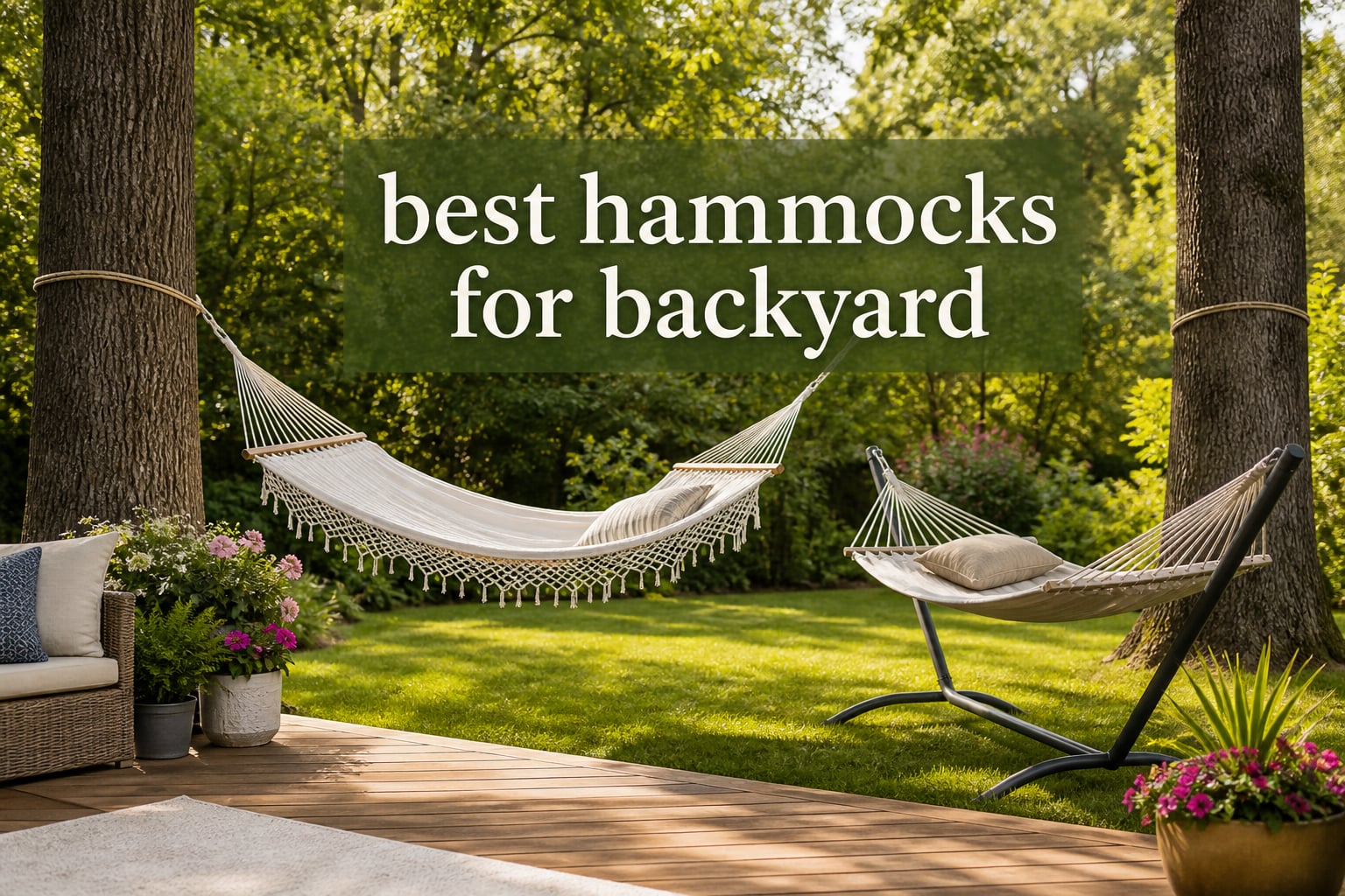 best hammocks for backyard