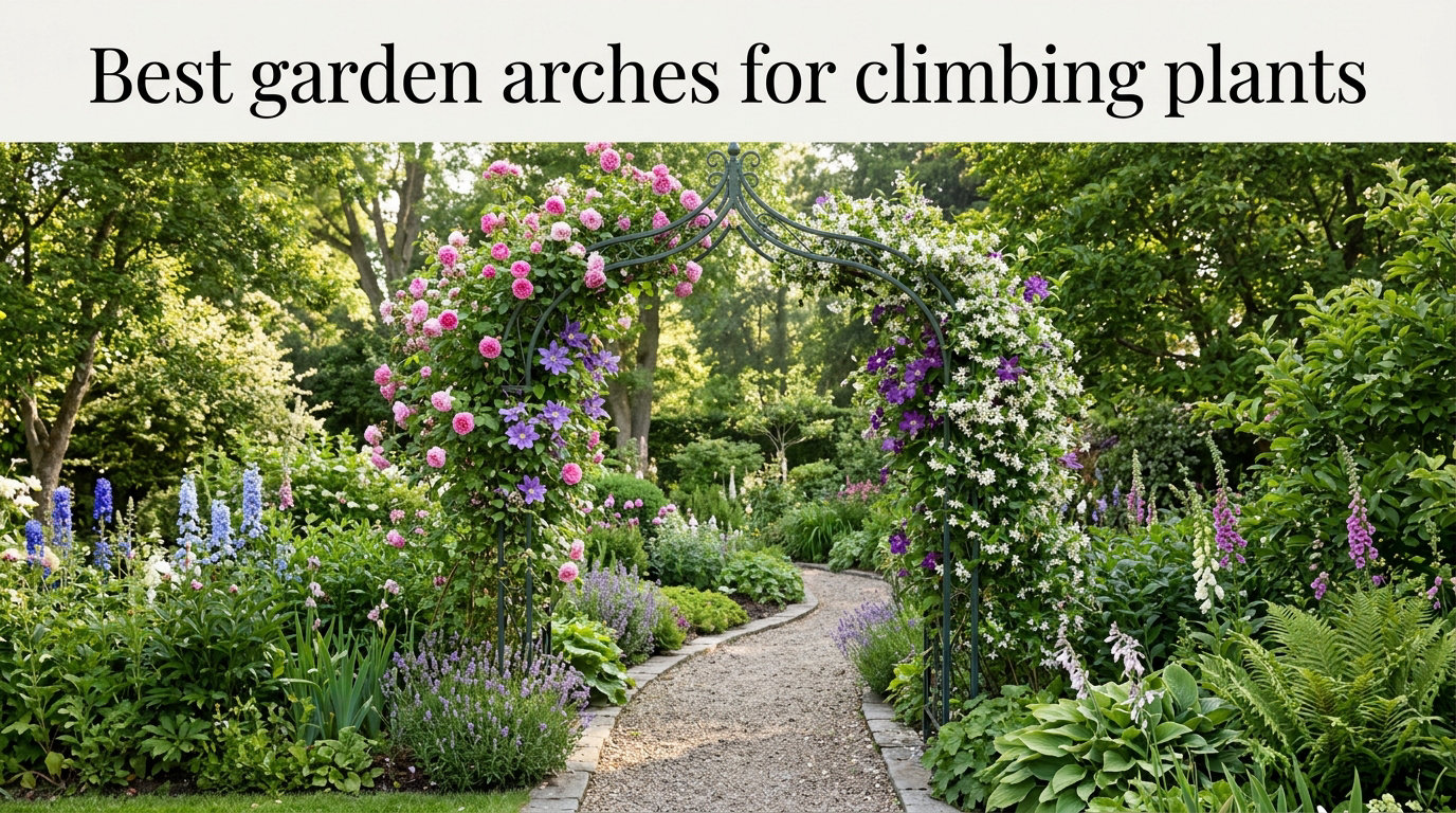Best garden arches for climbing plants