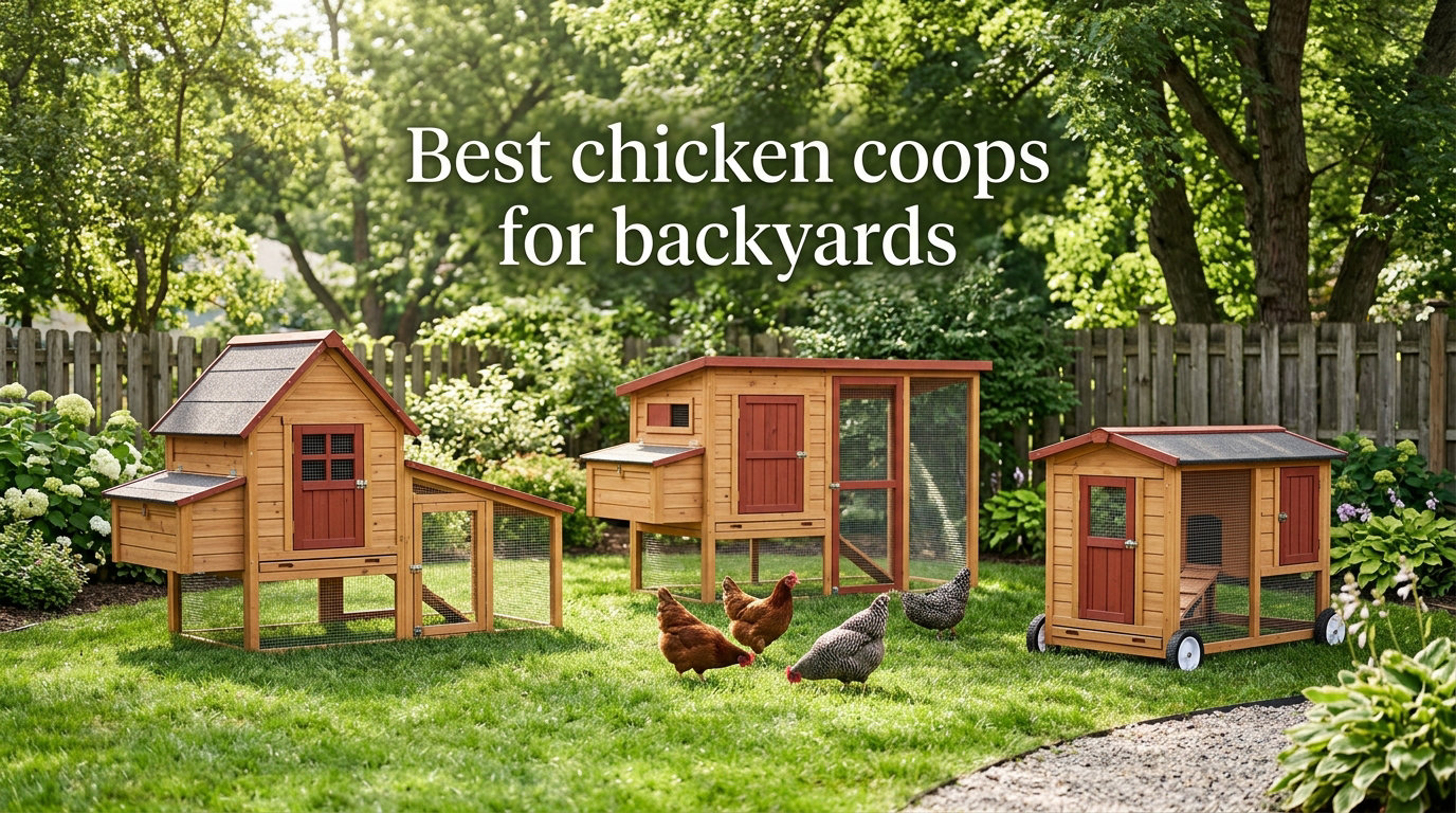 Best chicken coops for backyards