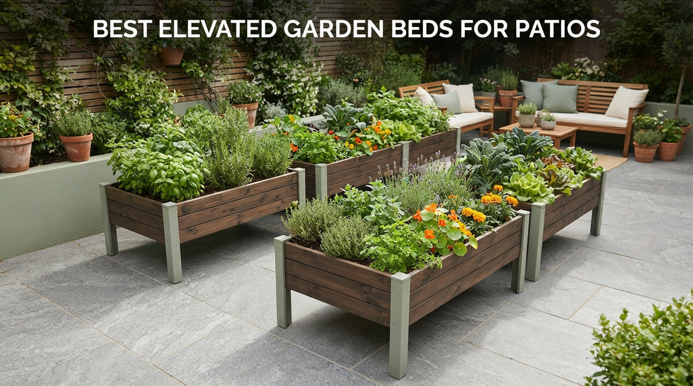 Best elevated garden beds for patios