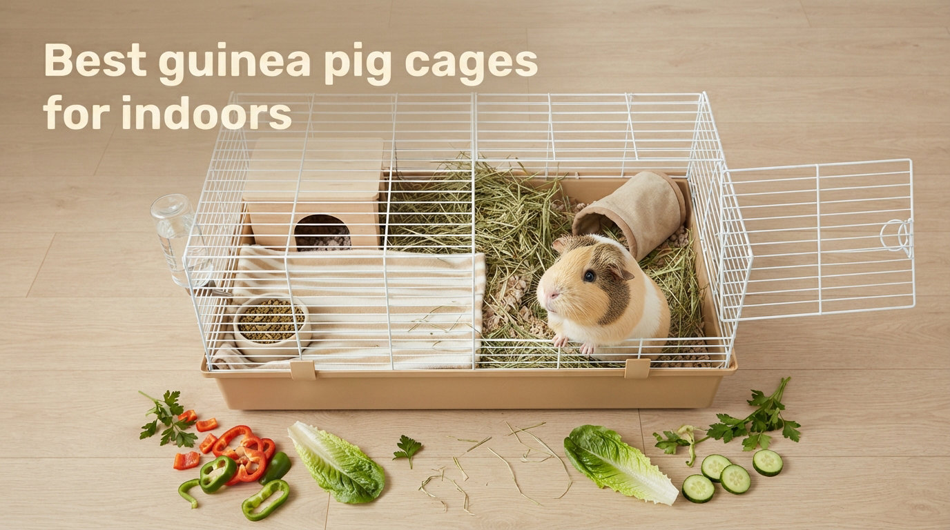 Best guinea pig cages for indoors