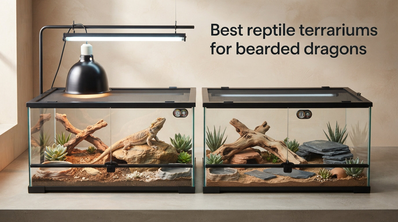 Best reptile terrariums for bearded dragons