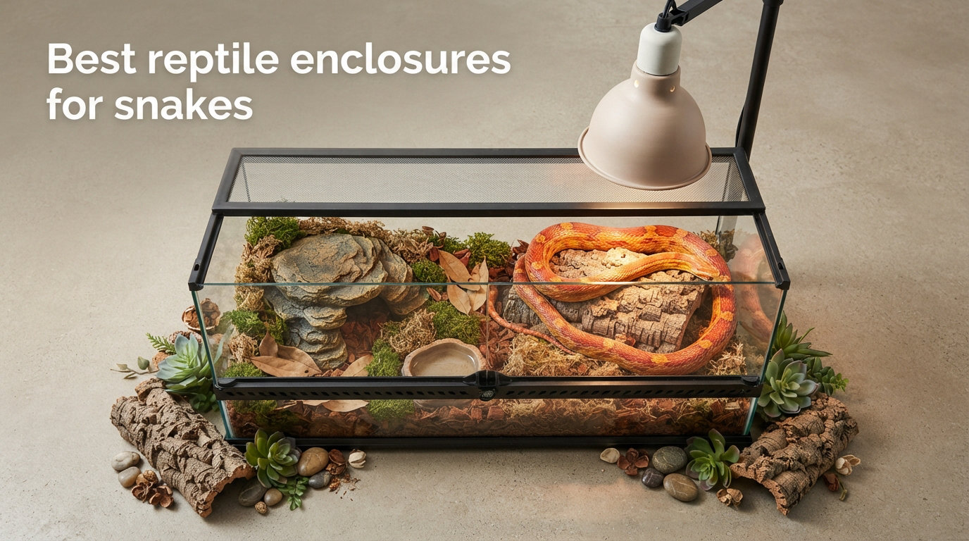 Best reptile enclosures for snakes