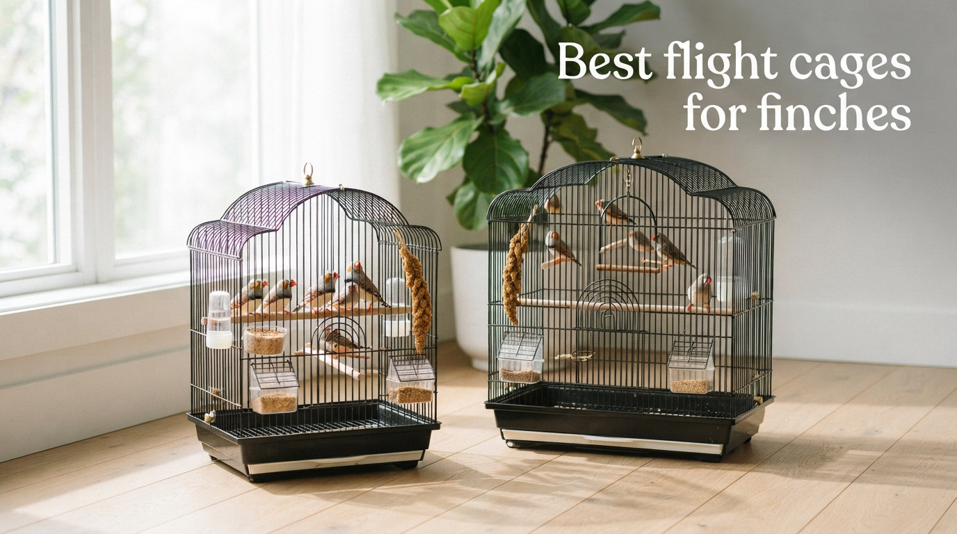 Best flight cages for finches