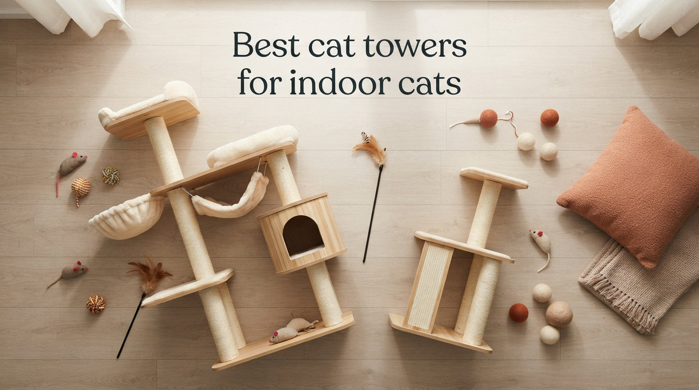 Best cat towers for indoor cats