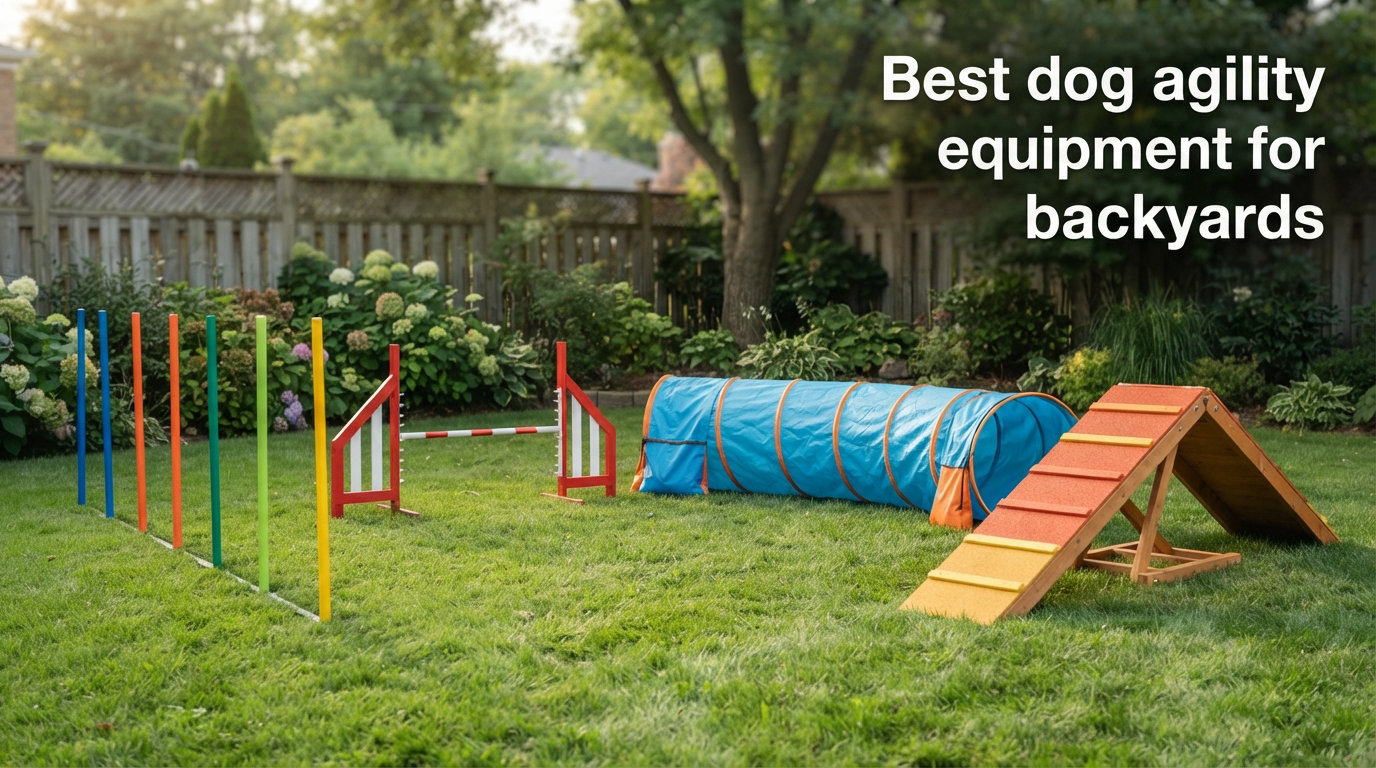 Best dog agility equipment for backyards