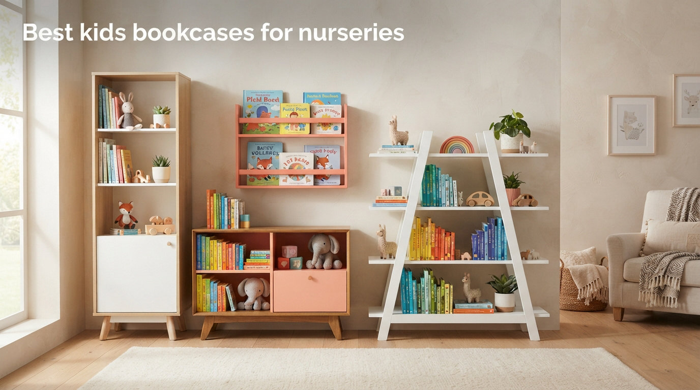 Best kids bookcases for nurseries