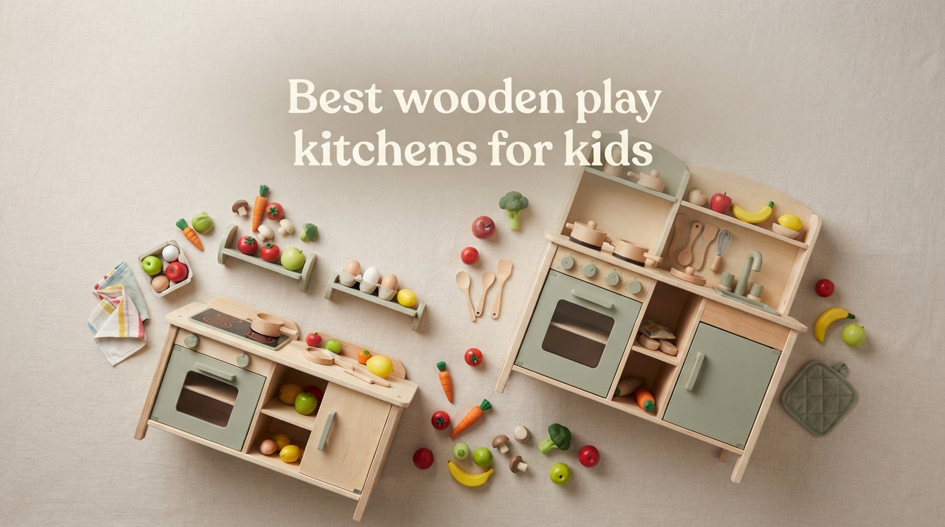 Best wooden play kitchens for kids
