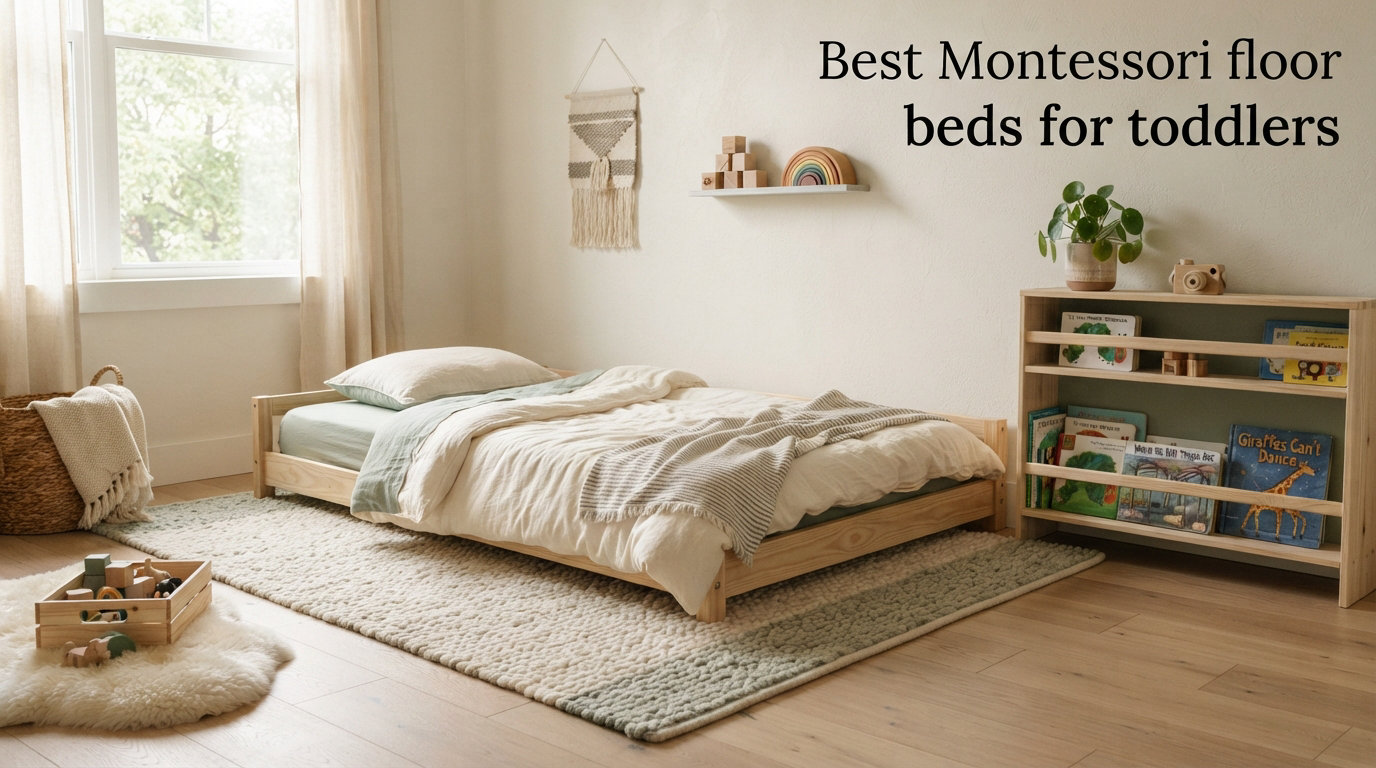 Best Montessori floor beds for toddlers