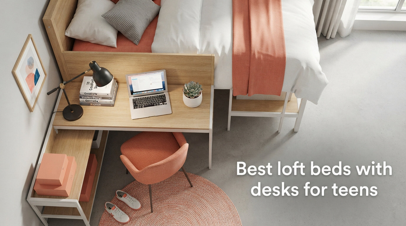 Best loft beds with desks for teens