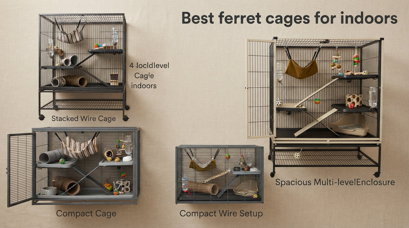 Best ferret cages for indoors