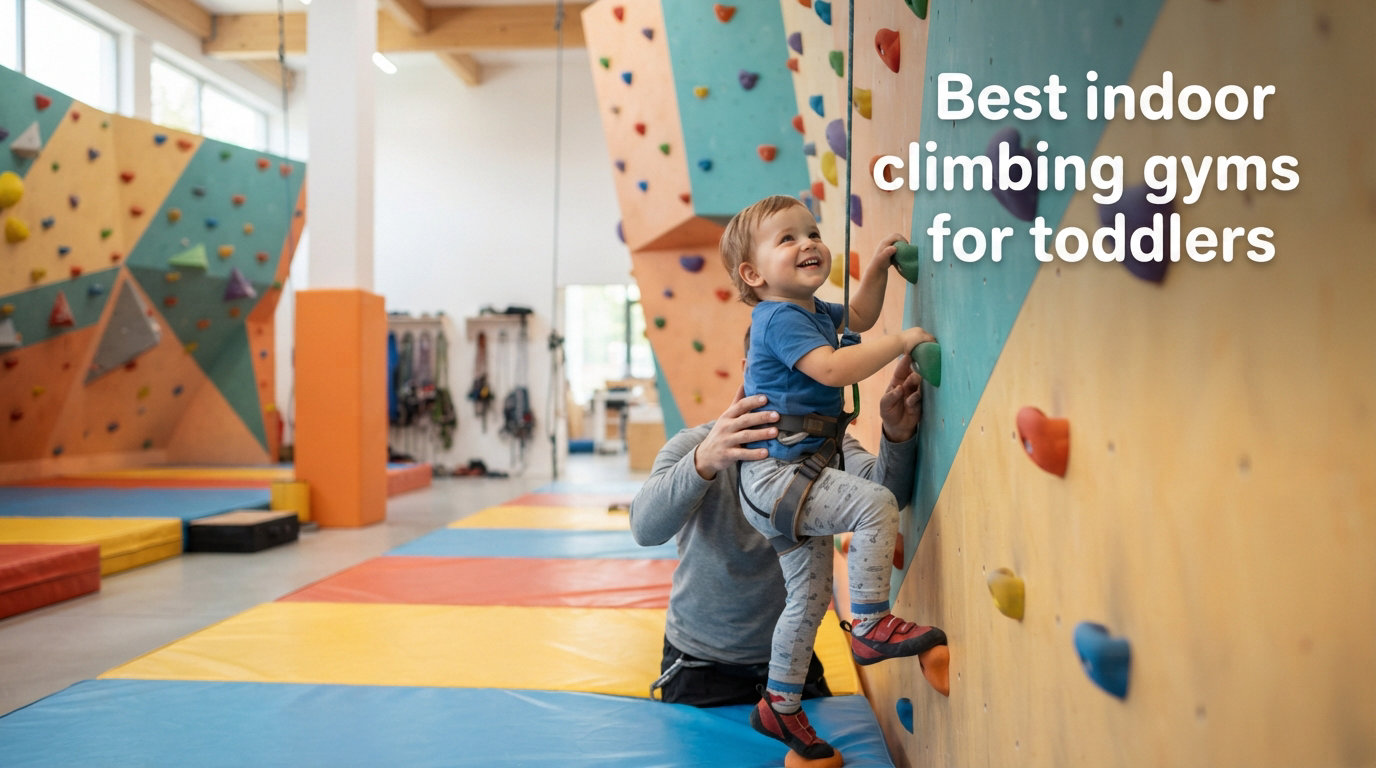 Best indoor climbing gyms for toddlers
