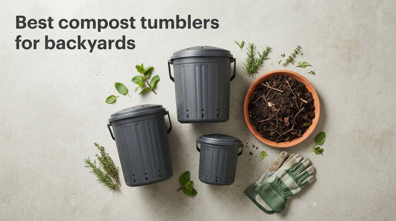 Best compost tumblers for backyards