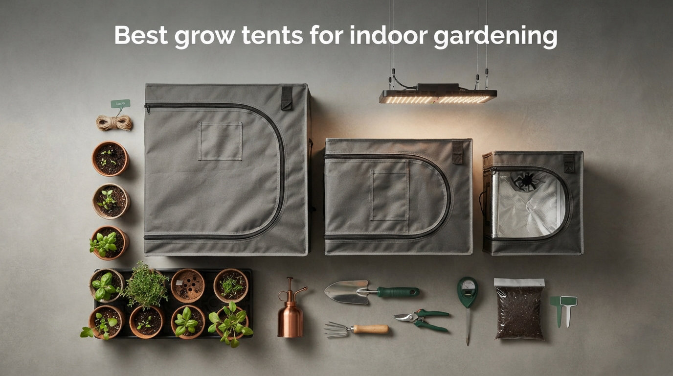 Best grow tents for indoor gardening