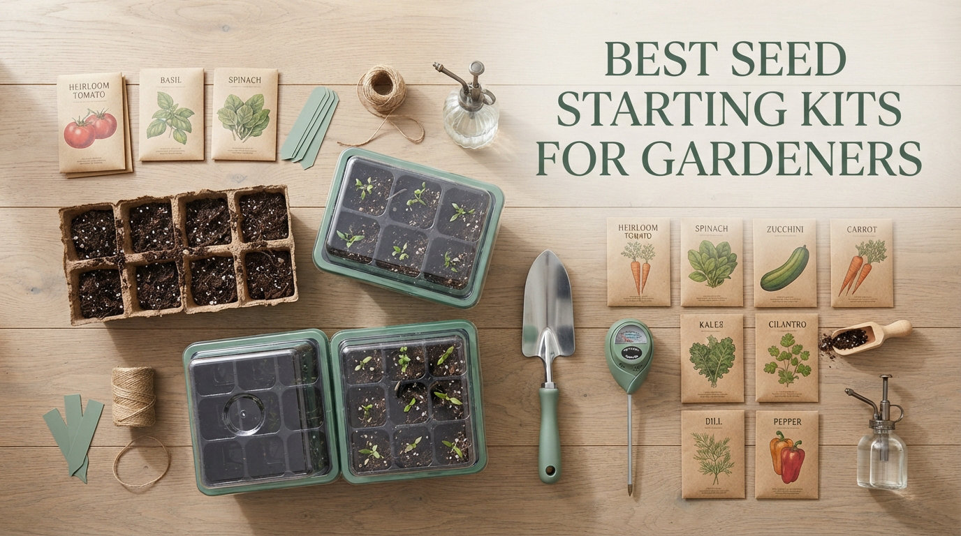 Best seed starting kits for gardeners