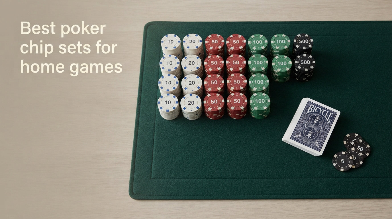 Best poker chip sets for home games