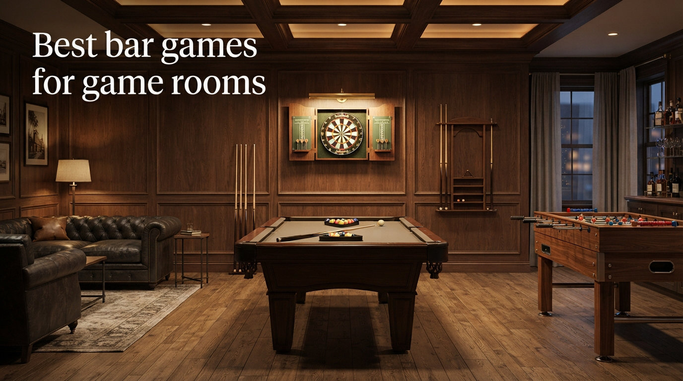 Best bar games for game rooms