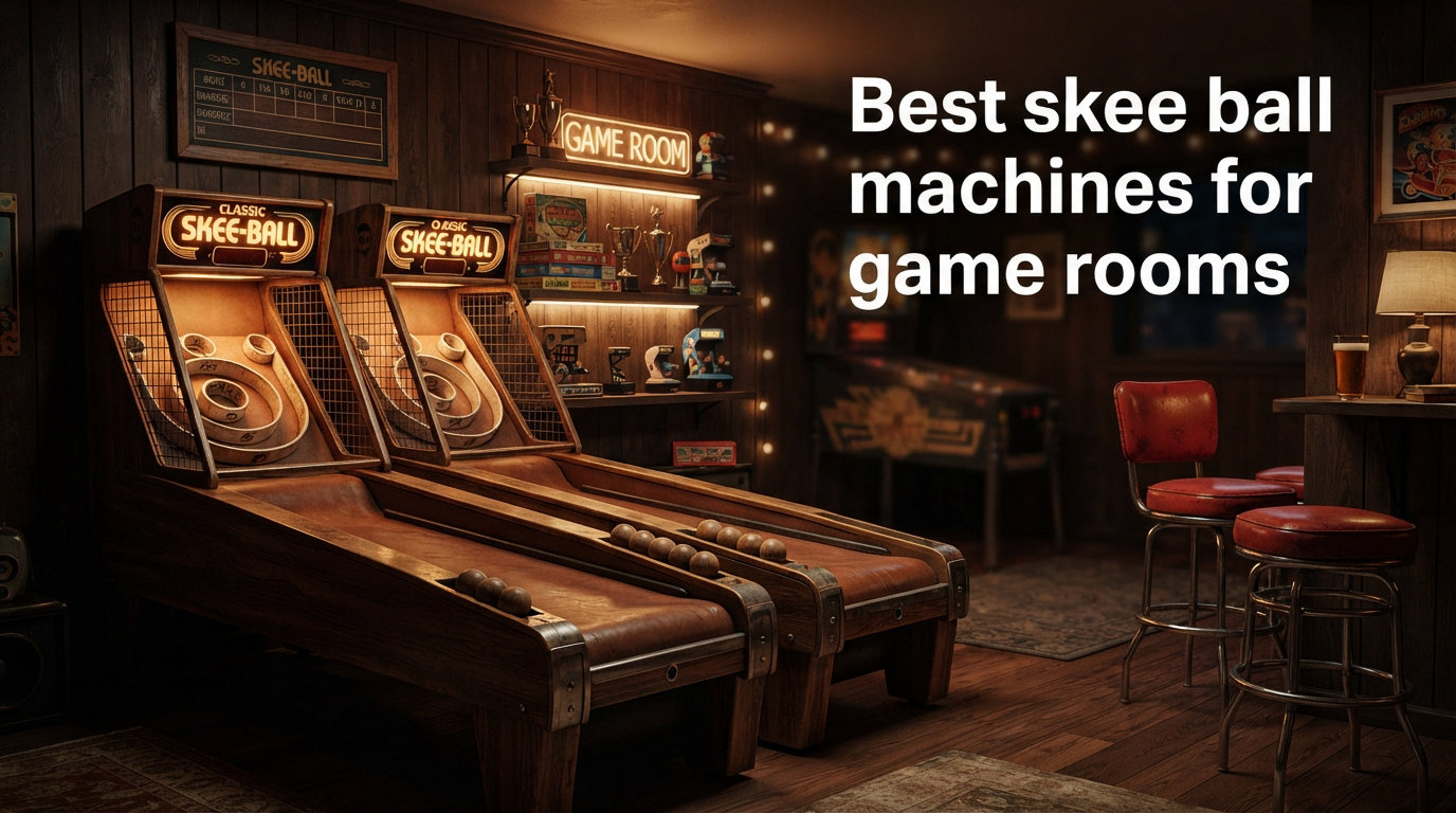 Best skee ball machines for game rooms