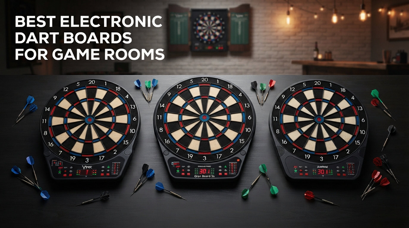 Best electronic dart boards for game rooms