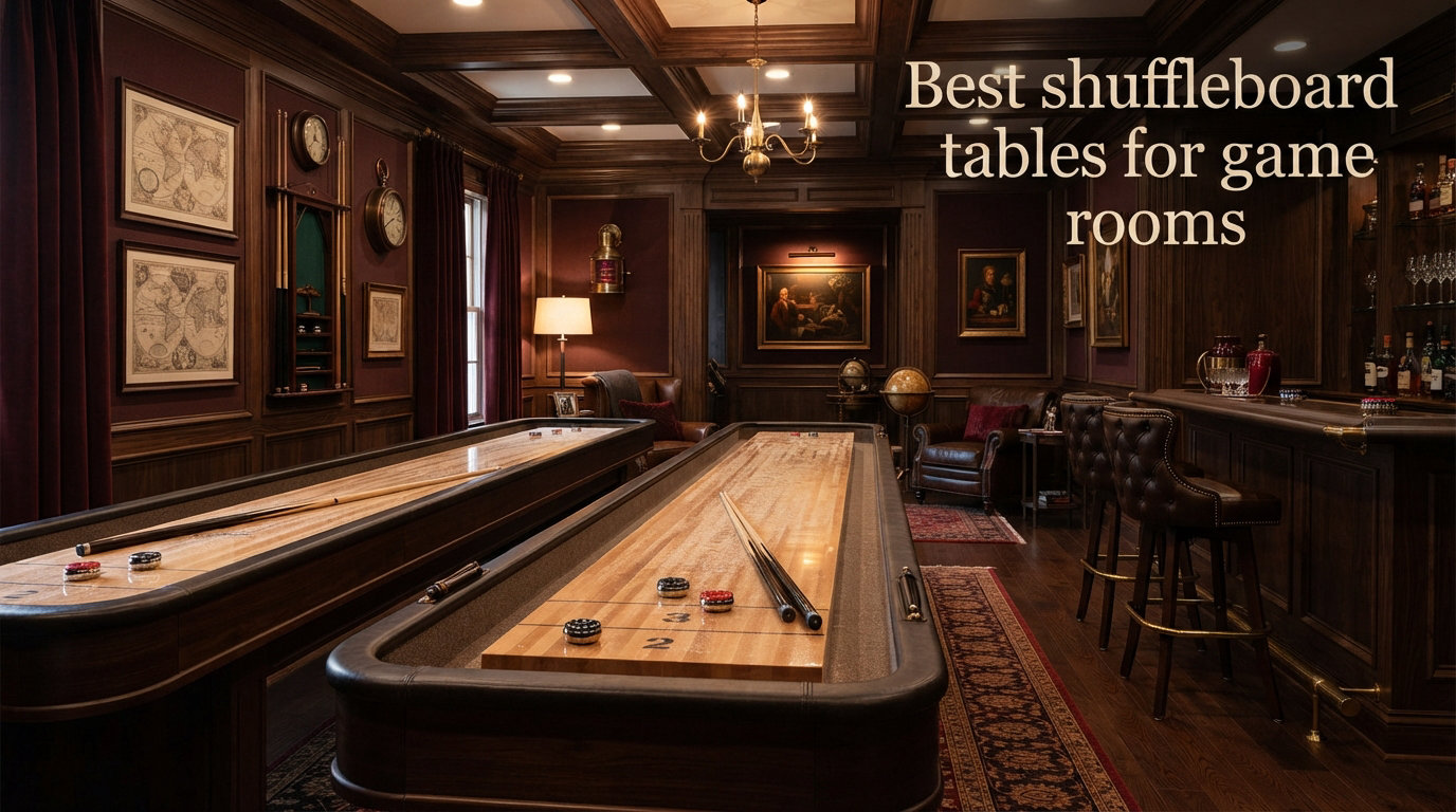 Best shuffleboard tables for game rooms