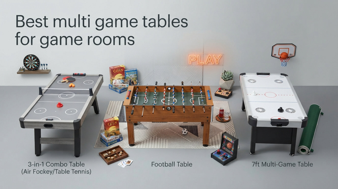Best multi game tables for game rooms